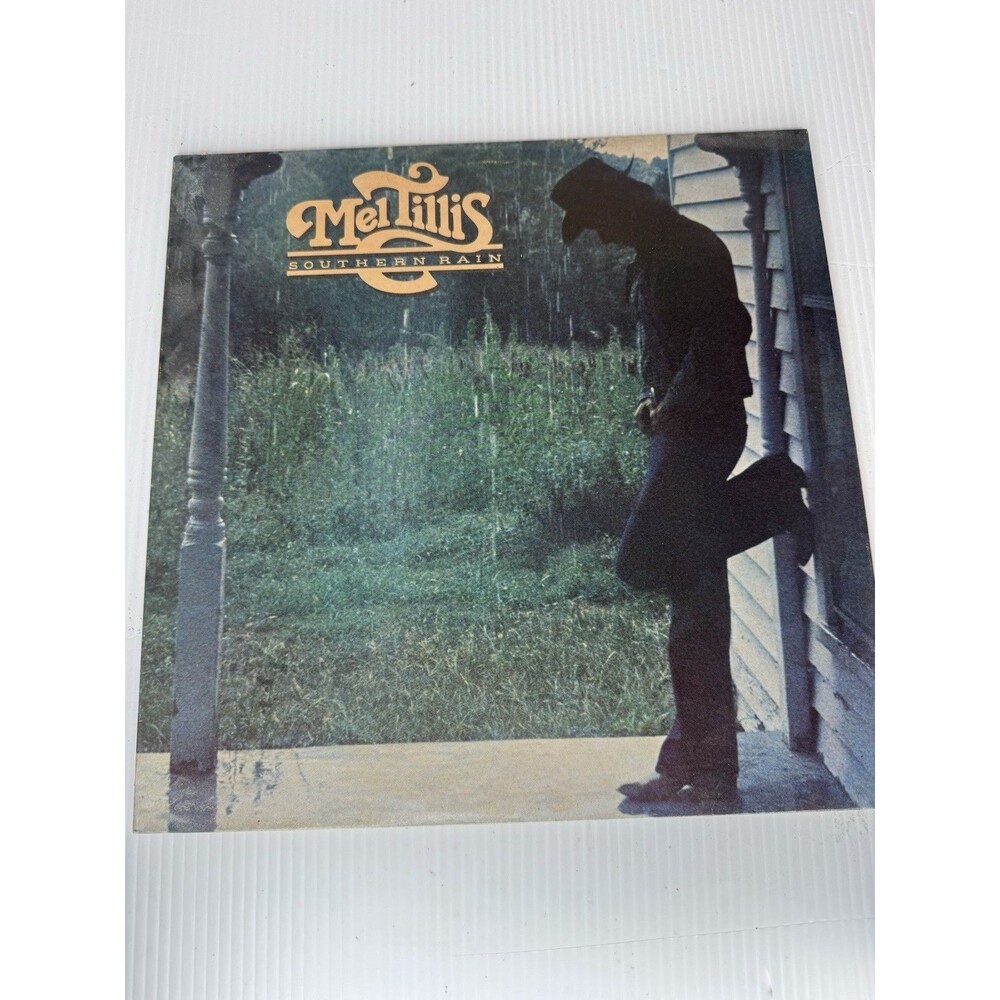 MEL TILLIS SOUTHERN RAIN VINYL LP ALBUM 1980 ELEKTRA RECORDS PYRAMID OF CANS